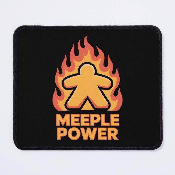 Item preview, Meeple power, boardgame meeple designed and sold by Boardgameo.