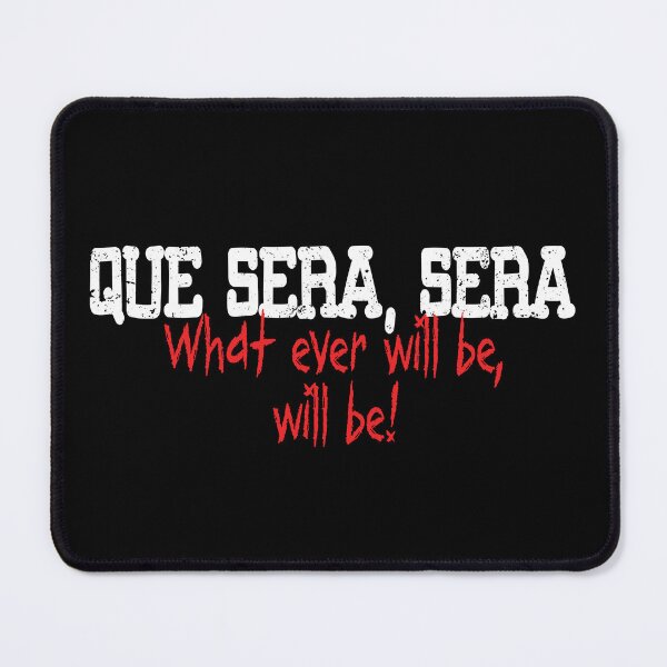 Item preview, Que Sera, Sera - Whatever will be, will be, From TV Show Theme Song Horror Fan Thriller designed and sold by JDVNart.