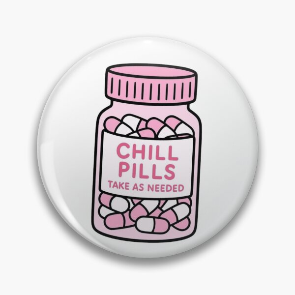 Item preview, Chill Pills “Take as needed “ | Medical students funny Sticker designed and sold by MedCanvas.