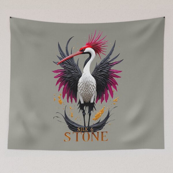 Artikelvorschau, Silk & Stone - The Obsidian Crane High-End 3D_ Edition_01 entworfen und verkauft von Shift-Bloom.