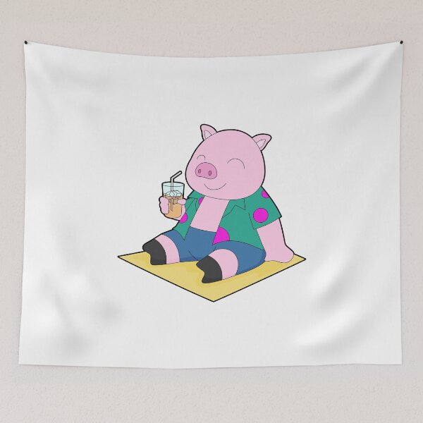 Item preview, Pig Beach Beverage Summer designed and sold by Snabdesign84.