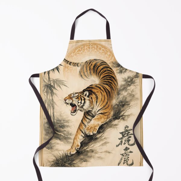 Item preview, Leaping Tiger in Classic Design designed and sold by cuprum.
