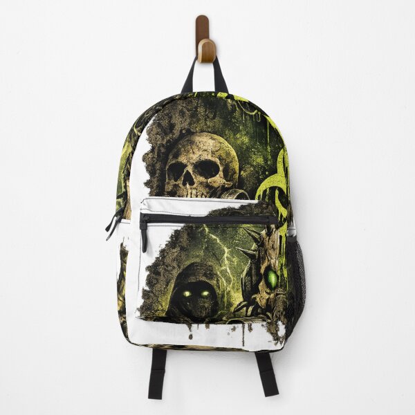 Item preview, Toxic Biohazard Skull Gas Mask – Underground Rave Grunge Aesthetic designed and sold by brokenalchemy.