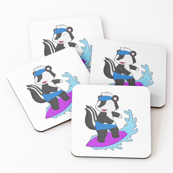 Item preview, Skunk Surfing Surfboard Summer designed and sold by Snabdesign84.