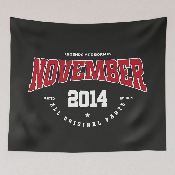 Item preview, November legends 2014 designed and sold by HB Shirts.