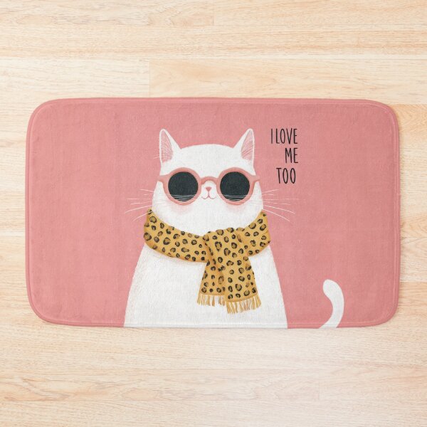 Item preview, Sassy Self Love Kitty with Pink Pop Mood and Fashion Charm designed and sold by UtArt.