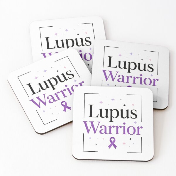 Item preview, Lupus Warrior Minimalist | Lupus Awareness Month Purple Ribbon | Chronic Illness Fighter designed and sold by Im-Ara.
