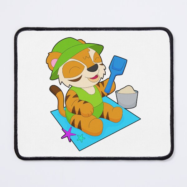 Item preview, Tiger Beach Sand Summer designed and sold by Snabdesign84.