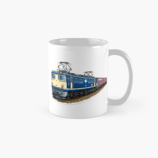 Item preview, Retro Japanese Electric Locomotive EF81 Vintage Style – Classic Japanese Train designed and sold by fotoastra.