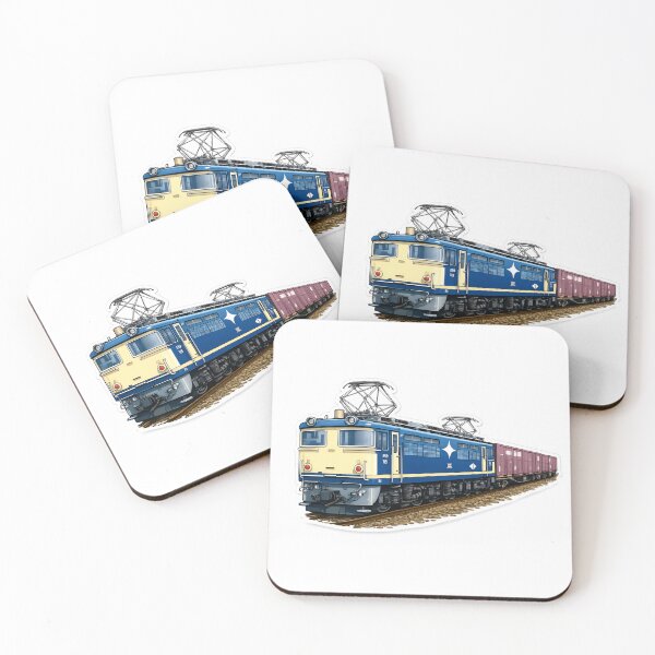 Item preview, Retro Japanese Electric Locomotive EF81 Vintage Style – Classic Japanese Train designed and sold by fotoastra.