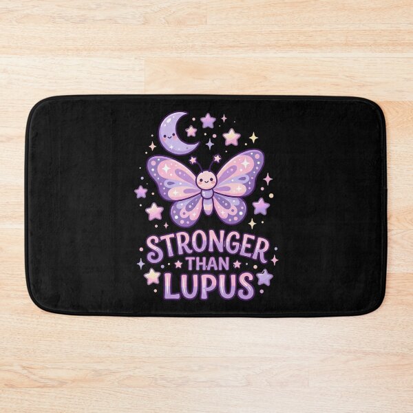 Item preview, Stronger Than Lupus Butterfly | Lupus Awareness Month | Chronic Illness Warrior designed and sold by Im-Ara.