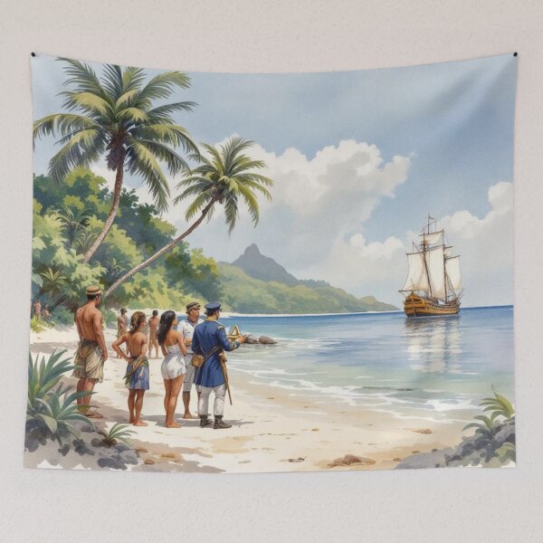 Item preview, Exploration in the 18th century designed and sold by jefboutique6150.