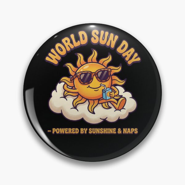 Item preview, World Sun Day Cute Sun Graphic Lazy Sunday Funny Summer Vibes designed and sold by Im-Ara.