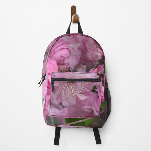 Item preview, Pink Flowering Almond Botanical Spring Blossom Photo designed and sold by Kainicram.