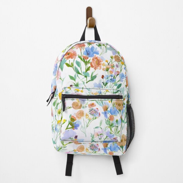 Item preview, Soft Scandinavian colorful Floral Pattern designed and sold by soft-pop-studio.