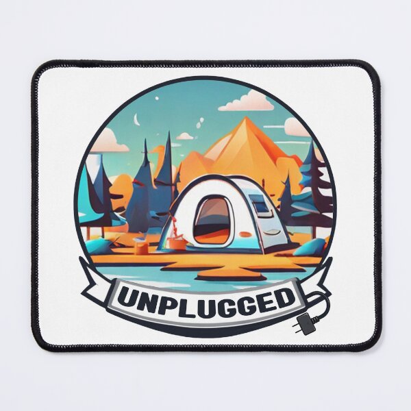 Item preview, Camping Unplugged designed and sold by 3Brew-Designs.