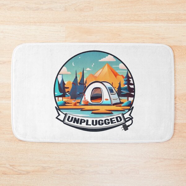 Item preview, Camping Unplugged designed and sold by 3Brew-Designs.