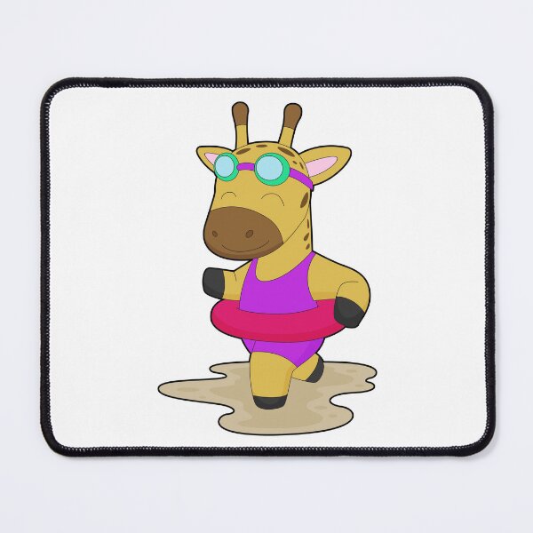 Item preview, Giraffe Swimming Inflatable float Summer designed and sold by Snabdesign84.