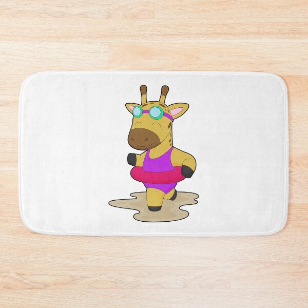 Item preview, Giraffe Swimming Inflatable float Summer designed and sold by Snabdesign84.