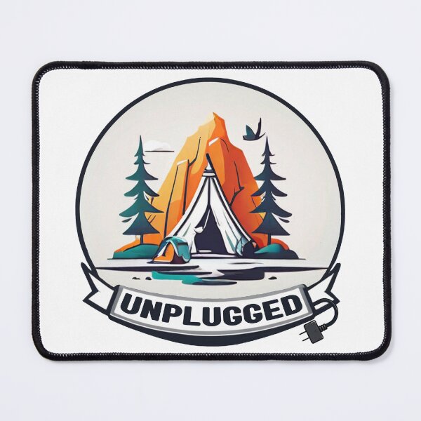 Item preview, Camping Unplugged designed and sold by 3Brew-Designs.