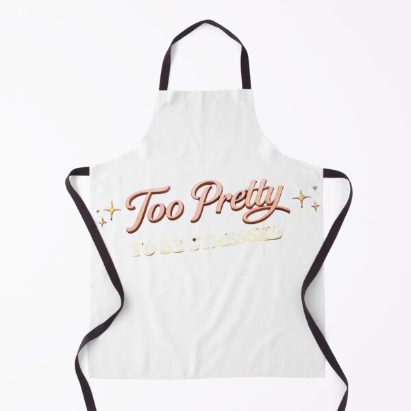 Item preview, Too Pretty To Be Stressed Soft Girl Aesthetic Self Love Quote Confidence Shirt designed and sold by JagrDesigns.