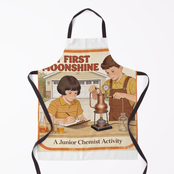 Item preview, Moonshine Kids Retro Parody - Dark Humor Art designed and sold by PictorialWhimsy.