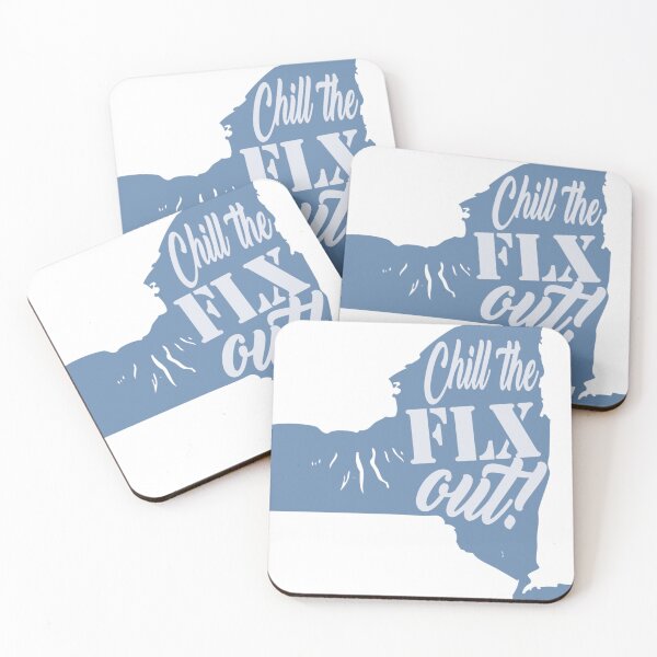 Item preview, Chill the FLX out! Blue tshirt, hat, bag designed and sold by Luminosityarts.