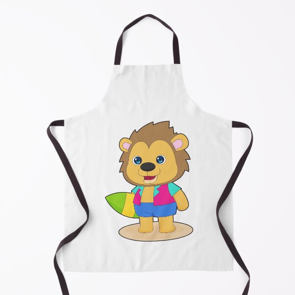 Item preview, Lion Surfing Surfboard Summer designed and sold by Snabdesign84.