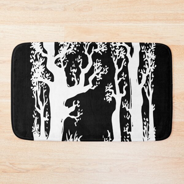 Item preview, Old black and white trees wild forest 127sm designed and sold by 127sm.