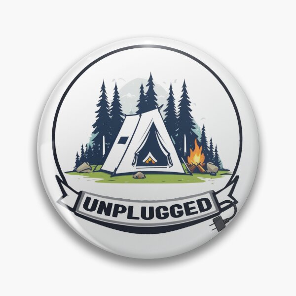 Item preview, Camping Unplugged designed and sold by 3Brew-Designs.