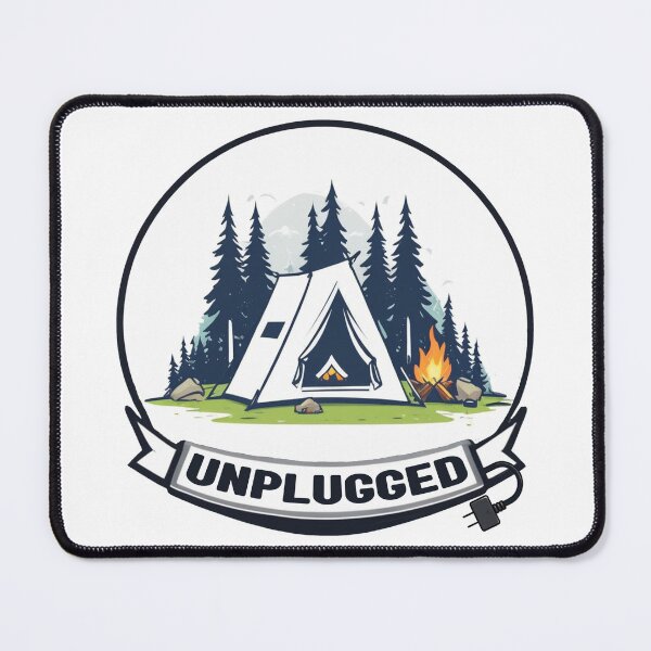Item preview, Camping Unplugged designed and sold by 3Brew-Designs.