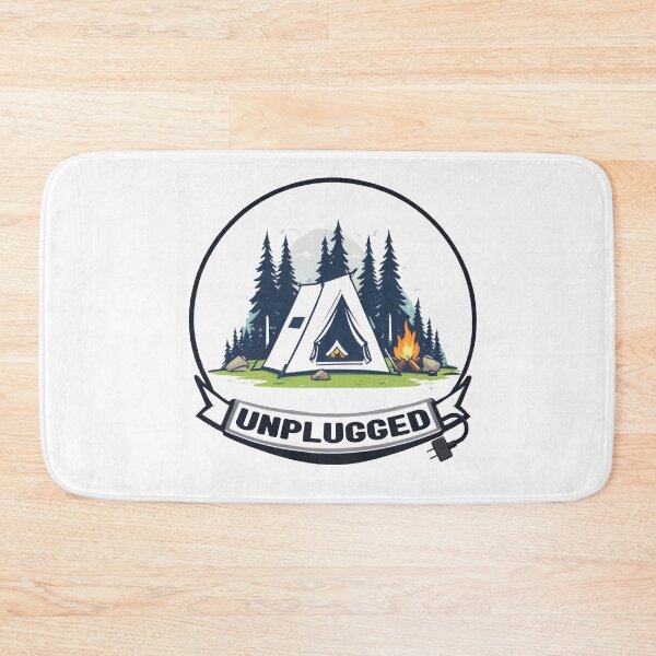 Item preview, Camping Unplugged designed and sold by 3Brew-Designs.