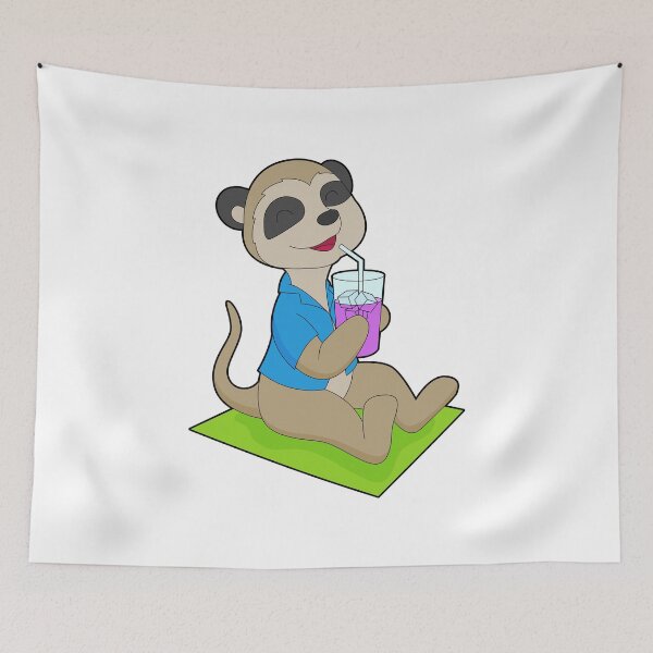 Item preview, Meerkat Beach Beverage Summer designed and sold by Snabdesign84.