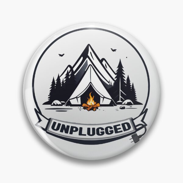 Item preview, Camping Unplugged designed and sold by 3Brew-Designs.
