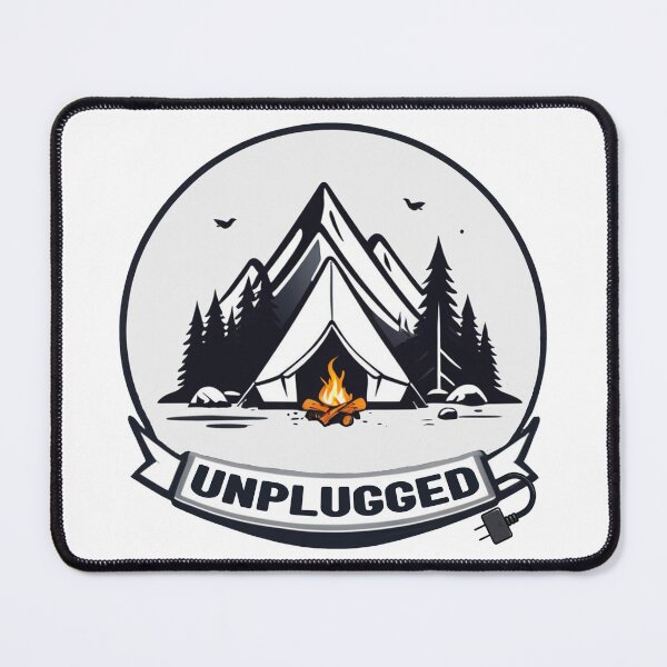 Item preview, Camping Unplugged designed and sold by 3Brew-Designs.