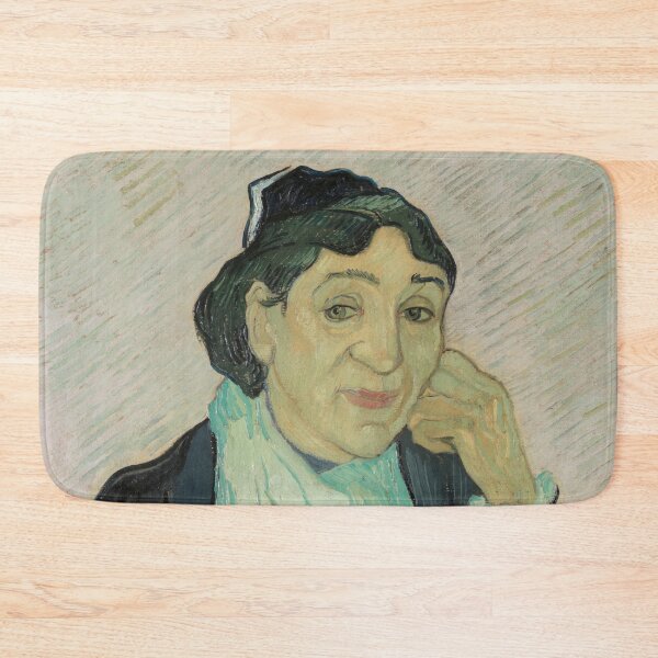 Item preview, L Arlésienne Portrait of Madame Ginoux by Vincent van Gogh: Bookish Fine Art Print designed and sold by artofuniverse.
