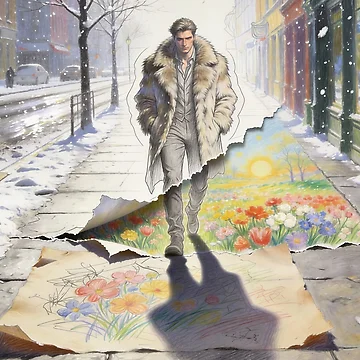 Artwork thumbnail, Transitioning into Spring by m-y-A-I-A-R-T-