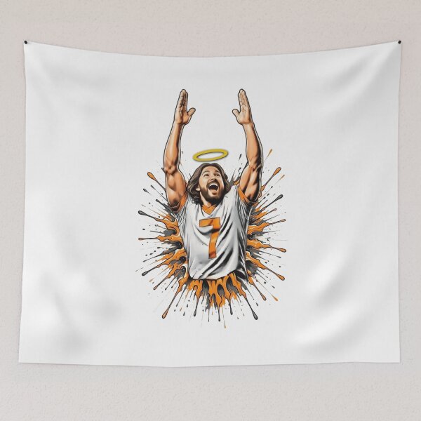 Item preview, TOUCHDOWN TENNESSEE JESUS II designed and sold by Pickle Wicked Designs.