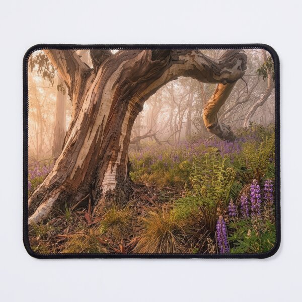 Item preview, Misty Forest with Lupine Flowers designed and sold by andreisky.