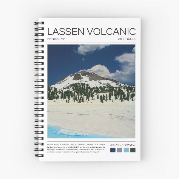 Item preview, Lassen Volcanic National Park - California designed and sold by StudioRedKoala.