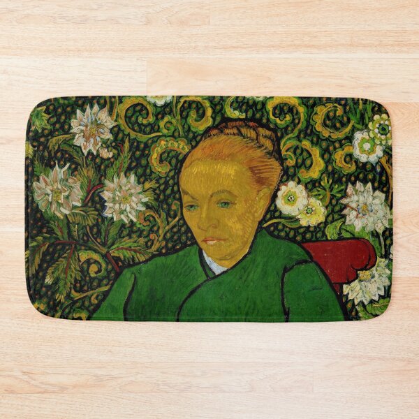 Item preview, La Berceuse Portrait of Madame Roulin by Vincent van Gogh: Post‑Impressionist Print designed and sold by artofuniverse.