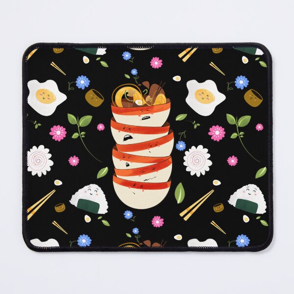 Item preview, Cute Ramen Pattern - Kawaii Japanese Food Illustration designed and sold by CuteStuffCo..