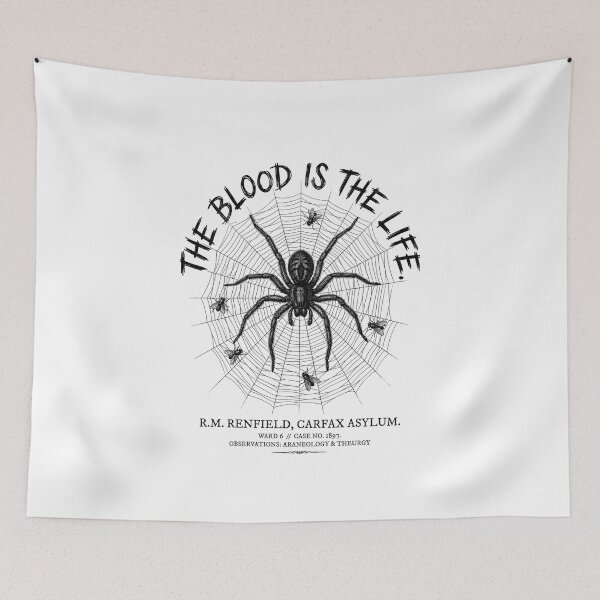 Item preview, The Blood Is The Life Renfield Carfax Asylum Dracula designed and sold by Fenay Designs.