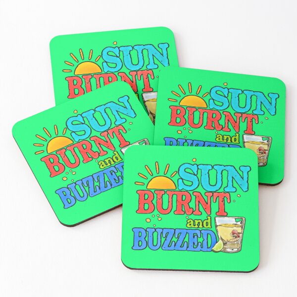 Item preview, SUN BURNT AND BUZZED - VINTAGE designed and sold by Pickle Wicked Designs.