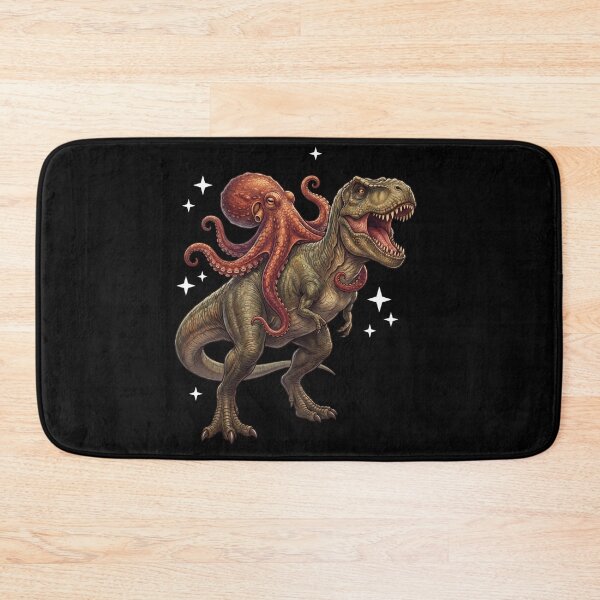 Item preview, Funny Octopus Riding T Rex Dinosaur Animal Lover designed and sold by TerryConnells.