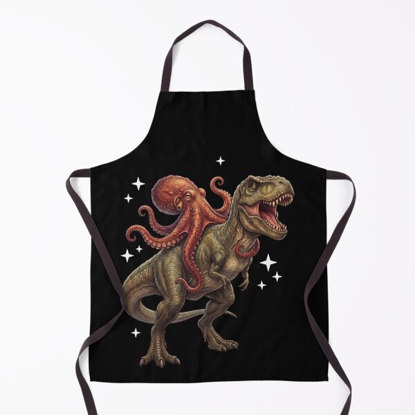 Item preview, Funny Octopus Riding T Rex Dinosaur Animal Lover designed and sold by TerryConnells.