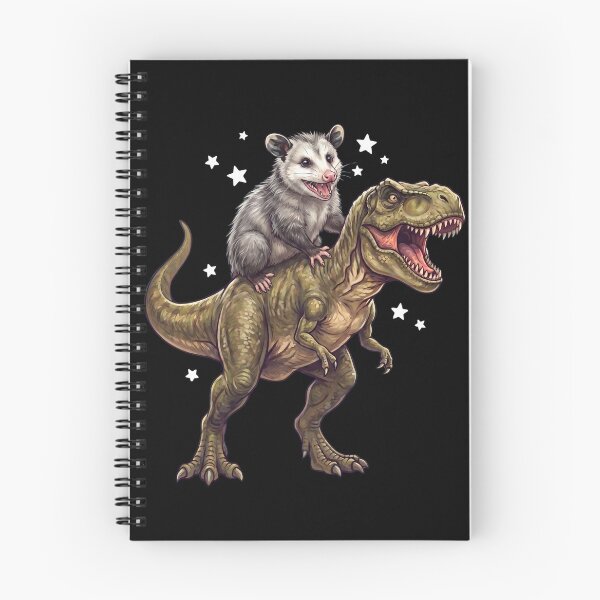 Item preview, Funny Opossum Riding T Rex Dinosaur Animal Lover designed and sold by TerryConnells.
