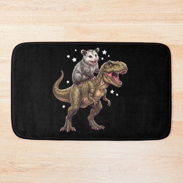 Item preview, Funny Opossum Riding T Rex Dinosaur Animal Lover designed and sold by TerryConnells.