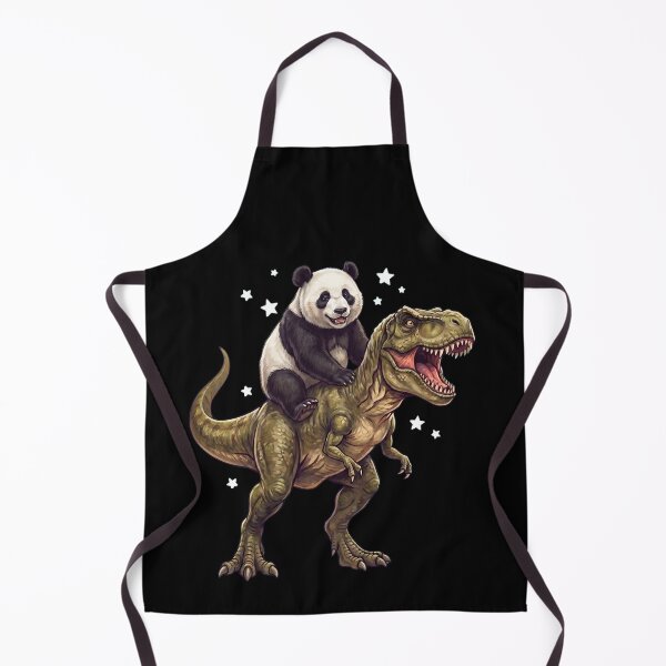 Item preview, Funny Panda Riding T Rex Dinosaur Animal Lover designed and sold by TerryConnells.