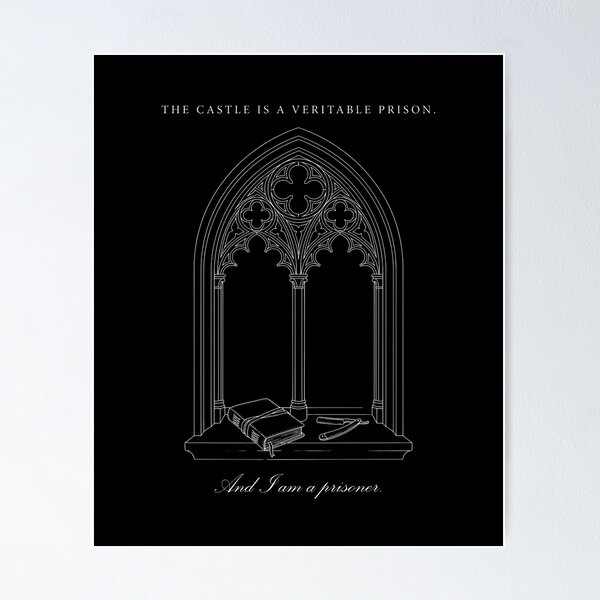 Item preview, The Castle Is A Veritable Prison Jonathan Harker Dracula designed and sold by Fenay Designs.